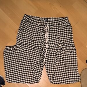 GapBody | Stylish Black and White Checkered Pajama Pants